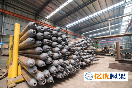 南开网架抛丸车间